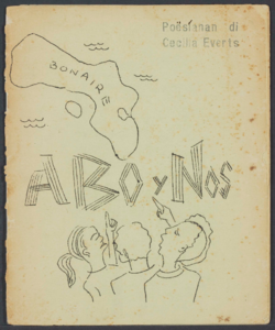 519 Abo y Nos Bonaire. Poëslanan di Cecilia Everts / Cecilia Everts, 1979