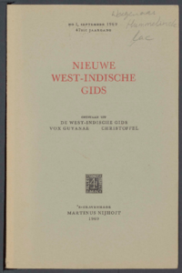 531 Nieuwe West-Indische Gids, 1969