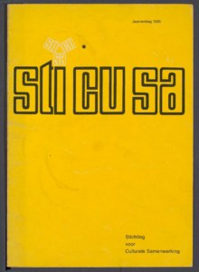 547 StiCuSa. Stichting voor Culturele Samenwerking. Jaarverslag 1985, z.j