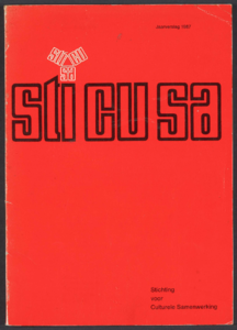 549 StiCuSa. Stichting voor Culturele Samenwerking. Jaarverslag 1987, 1988