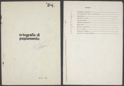 1032 Ortografia di Papiamentu, 1984