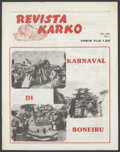 1059 Revista Karko. Karnavel di Boneiru, 1987