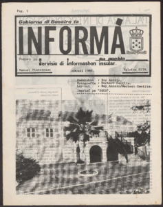 2136 Informa. Organo Informativo di Gobierno di Bonaire, januari 1980