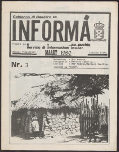 2138 Informa. Organo Informativo di Gobierno di Bonaire, maart 1980