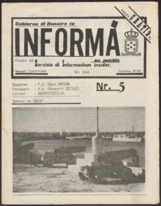 2140 Informa. Organo Informativo di Gobierno di Bonaire, mei 1980.