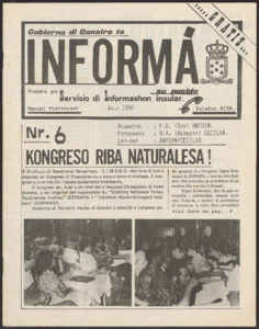 2141 Informa. Organo Informativo di Gobierno di Bonaire, juli 1980