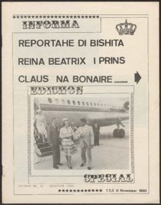 2145 Informa. Organo Informativo di Gobierno di Bonaire, december 1980