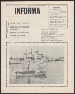2149 Informa. Organo Informativo di Gobierno di Bonaire, juli 1981