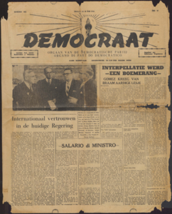 2317 Demokraat. Orgaan van de Democratische Partij, juli 1961