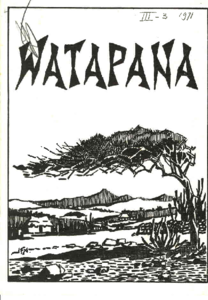2809 Watapana - Kultureel tijdschrift van de Nederlandse Antillen, April 1971
