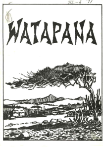 2810 Watapana - Kultureel tijdschrift van de Nederlandse Antillen, Juli 1971