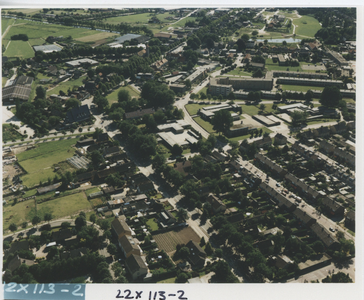 F014552 Luchtfoto IJsselmuiden ter hoogte van voormalig tuincentrum Koster..