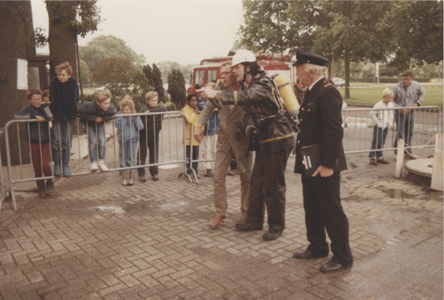 F014694 Brandweer IJsselmuiden - Brandweerwedstijd in Rolde.