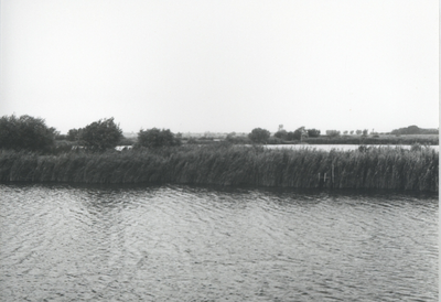 F015725 Fotoreportage van de oevers van de De Hank aan de Koeluchter zijde (tussen Wilsum en De Zande).
