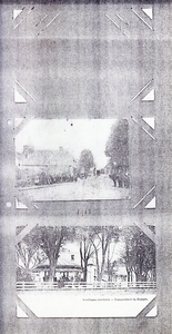 F015805 Gefotokopieerde pagina's van een verzameling ansichtkaarten van voornamelijk IJsselmuiden en Zalk .