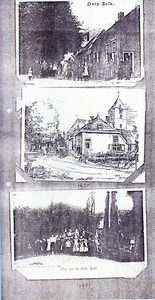F015812 Gefotokopieerde pagina's van een verzameling ansichtkaarten van voornamelijk IJsselmuiden en Zalk - Zalk.