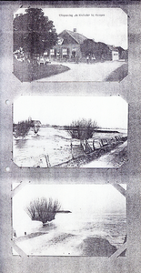 F015813 Gefotokopieerde pagina's van een verzameling ansichtkaarten van voornamelijk IJsselmuiden en Zalk - De Koelucht.