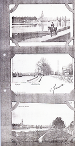 F015821 Gefotokopieerde pagina's van een verzameling ansichtkaarten van voornamelijk IJsselmuiden en Zalk - IJssel bij ...