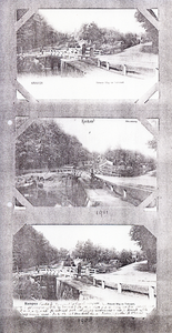 F015822 Gefotokopieerde pagina's van een verzameling ansichtkaarten van voornamelijk IJsselmuiden en Zalk - Nieuwe Weg ...