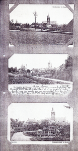 F015839 Gefotokopieerde pagina's van een verzameling ansichtkaarten van voornamelijk IJsselmuiden en Zalk - panorama ...