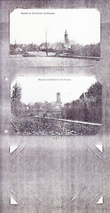 F015840 Gefotokopieerde pagina's van een verzameling ansichtkaarten van voornamelijk IJsselmuiden en Zalk - panorama ...