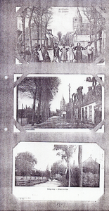 F015841 Gefotokopieerde pagina's van een verzameling ansichtkaarten van voornamelijk IJsselmuiden en Zalk - ...
