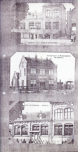 F015843 Gefotokopieerde pagina's van een verzameling ansichtkaarten van voornamelijk IJsselmuiden en Zalk - Grafhorst ...