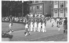 591 Amerikaanse High School Band.