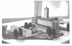 Schaesberg maquette van de kerk H.Michael in het Eikske