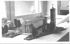  Schaesberg maquette van de kerk H.Michael in het Eikske