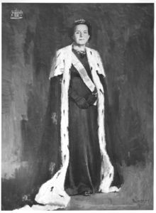 5839 Portret Z.K.H. Koningin Juliana.