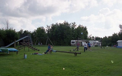 794 Camping De Kluft aan de Hoogeweg te Ossenzijl in 1991