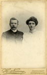 1121 Fotoportret. Hildebrand en Berendinie Ras. Hildebrand Ras richtte in 1919 samen met Hendrik Krop ESKAF op
