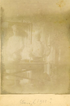 1166 Twee bakkers aan het werk in Steenwijk, vermoedelijk 1905