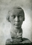 319 Portret Liesbeth Baanders, terracotta, 33 cm, 1929