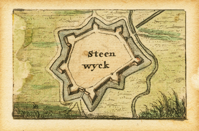 13 Steenwijk midden 17e eeuw. Uit: Ontroert Nederland 1678, 1678