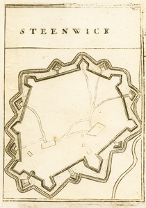 15 Steenwijk, volgens Vincenzo Coronelli, 1706. Uit Teatro Della Guerra, Venetië, 1706