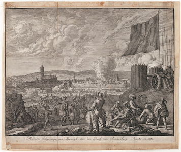 17 Mislukte belegering van Steenwijk, 1580-1581, Jan Luyken. Uitgave Nederlandse Historien, P.C. Hooft, Amsterdam, 1703 ...