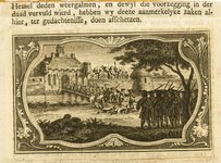 19 Eén van de Steenwijkse stadspoorten omstreeks 1785 (waarschijnlijk Woldpoort),