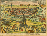 7 Beleg van Steenwijk door Renneberg, 1580-1581. Uitgave P.C. Bor, Ned. Oorlogen 1622, 1622
