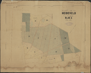 164 Kaart van Het Heideveld Blok A gemeente Steenwijkerwold, bijlage 1a behorende bij het Algemeen rapport van Het ...