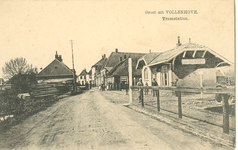 1016 Het tramstation aan de Voorpoort te Vollenhove, [1914-1935]