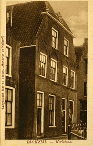 452 De Kerkstraat te Blokzijl omstreeks 1920, [1920]
