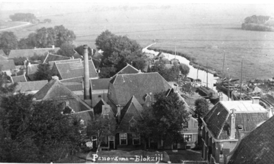 454 Panorama over Blokzijl omstreeks 1904, 1904