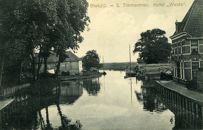 466 Water te Blokzijl, [1920]