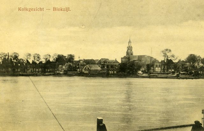543 De kolk te Blokzijl omstreeks 1919, 1919