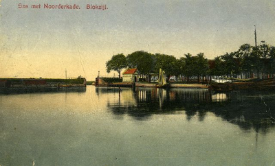562 De sluis met de Noorderkade te Blokzijl omstreeks 1904, 1931
