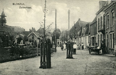 570 De Zuiderkade te Blokzijl, [1900-1930]