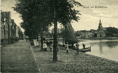 635 De Noorderkade te Blokzijl omstreeks 1925, [1925]