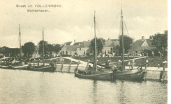 936 De buitenhaven te Vollenhove omstreeks 1921, [1921]